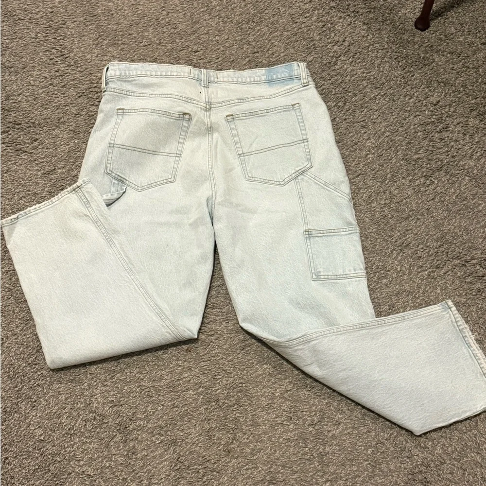 Abercrombie and Fitch the 90s straight ultra high rise jeans 
size 34/18 s - Picture 8 of 12